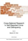 Image for Cross-National Research in Self-Reported Crime and Delinquency
