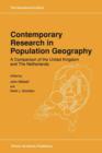 Image for Contemporary Research in Population Geography