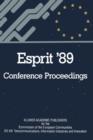 Image for Esprit ’89 : Proceedings of the 6th Annual ESPRIT Conference, Brussels, November 27 – December 1, 1989