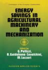 Image for Energy Savings in Agricultural Machinery and Mechanization