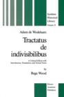 Image for Adam de Wodeham: Tractatus de Indivisibilibus