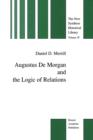 Image for Augustus De Morgan and the Logic of Relations
