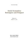 Image for Social Economics: Retrospect and Prospect
