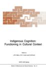 Image for Indigenous Cognition: Functioning in Cultural Context