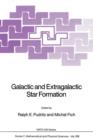 Image for Galactic and Extragalactic Star Formation