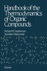 Image for Handbook of the Thermodynamics of Organic Compounds