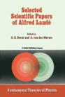Image for Selected Scientific Papers of Alfred Lande