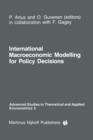 Image for International Macroeconomic Modelling for Policy Decisions