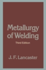 Image for Metallurgy of Welding