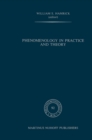 Image for Phenomenology in Practice and Theory: Essays for Herbert Spiegelberg