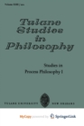 Image for Studies in Process Philosophy I