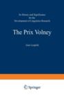 Image for The Prix Volney: Its History and Significance for the Development of Linguistics Research