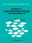 Image for Studies on large branchiopod biology and aquaculture II