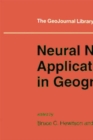 Image for Neural nets: applications in geography