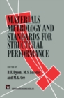 Image for Materials Metrology and Standards for Structural Performance