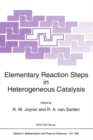 Image for Elementary reaction steps in heterogeneous catalysis
