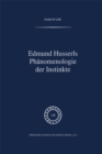 Image for Edmund Husserls Phanomenologie der Instinkte