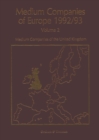 Image for Medium Companies of Europe 1992/93: Volume 2 Medium Companies of the United Kingdom