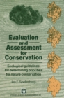Image for Evaluation and assessment for conservation: ecological guidelines for determining priorities for nature conservation