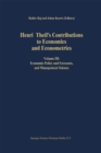 Image for Henri Theil&#39;s Contributions to Economics and Econometrics: Volume III: Economic Policy and Forecasts, and Management Science