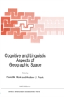 Image for Cognitive and Linguistic Aspects of Geographic Space