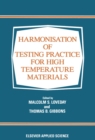 Image for Harmonization of Testing Practice for High Temperature Materials