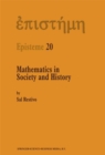 Image for Mathematics in Society and History: Sociological Inquiries