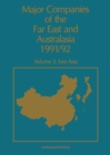 Image for Major Companies of The Far East and Australasia 1991/92: Volume 2: East Asia