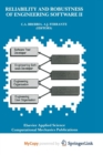 Image for Reliability and Robustness of Engineering Software II