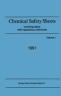 Image for Chemical Safety Sheets: Working Safely with Hazardous Chemicals