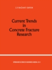 Image for Current trends in concrete fracture research