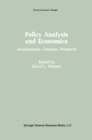 Image for Policy analysis and economics: developments, tensions, prospects