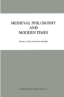 Image for Medieval philosophy and modern times