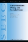 Image for Environmental Policy and Societal Aims