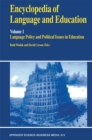 Image for Encyclopedia of Language and Education: Language Policy and Political Issues in Education : 1