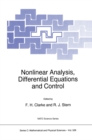 Image for Nonlinear Analysis, Differential Equations and Control : v.528