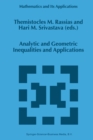 Image for Analytic and Geometric Inequalities and Applications