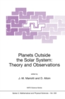 Image for Planets Outside the Solar System: Theory and Observations : v. 532