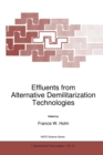 Image for Effluents from alternative demilitarization technologies