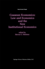 Image for Coasean Economics Law and Economics and the New Institutional Economics