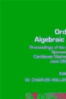 Image for Ordered algebraic structures