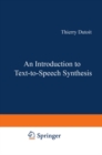 Image for An introduction to text-to-speech synthesis