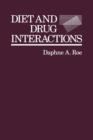 Image for Diet and Drug Interactions