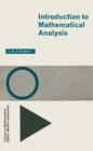 Image for Introduction to mathematical analysis