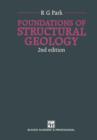 Image for Foundations of structural geology