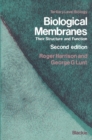 Image for Biological Membranes: Their Structure and Function