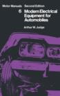 Image for Modern Electrical Equipment for Automobiles : Motor Manuals Volume Six
