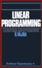 Image for Linear programming: algorithms and applications