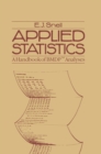 Image for Applied statistics: a handbook of BMDP analyses