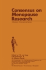 Image for Consensus on Menopause Research: A Summary of International Opinion